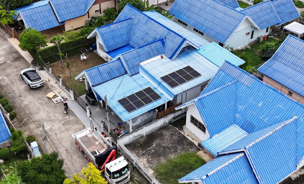ติดตั้ง Solar Rooftop 5kW บ้านพักข้าราชการกองทัพบก จ.นครสวรรค์