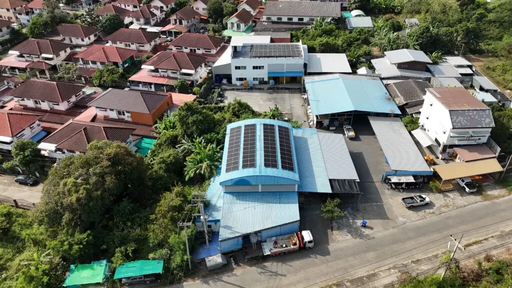 ติดตั้ง Solar Rooftop 60kW โรงงานน้ำดื่ม ศรีสยาม เบฟเวอเรจ จ.นครสวรรค์