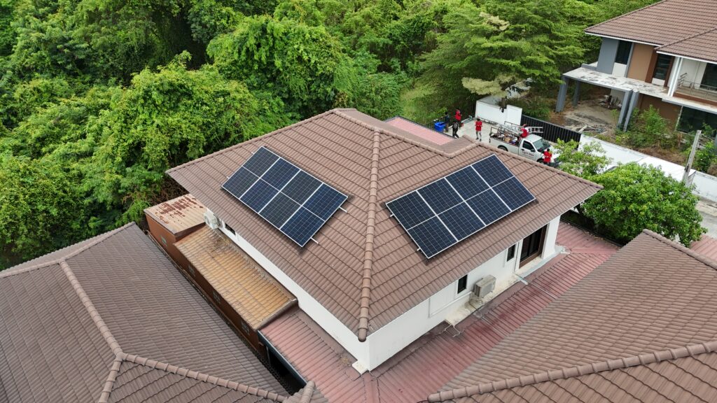 ติดตั้ง Solar Rooftop 5kW หมู่บ้านดีพร้อม จ.นครสวรรค์
